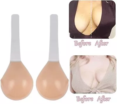 £22.99 • Buy Silicone Invisible Bra Self Adhesive Tape Strapless Backless Lift Bra Size A-H