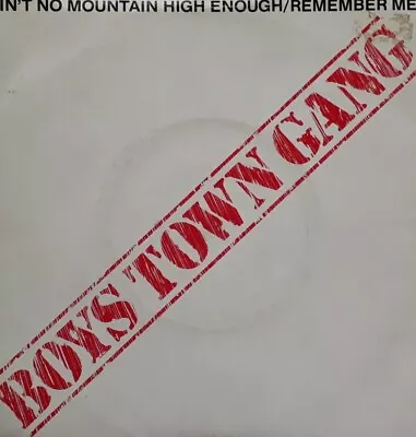 £4.49 • Buy Boys Town Gang-Ain't No Mountain High Enough Vinyl 7  Single.1981 Moby Dick 1.