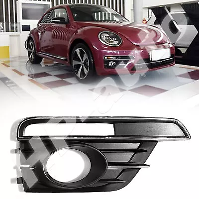 Front Fog Light Lamp Grill Cover Bezel Right Side Black For 2017-2019 VW Beetle • $33.24