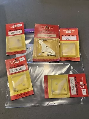 15. Nos Large Lot Sig Control Line Bellcranks Vintage Balsa Model Airplane Kit • $15.50