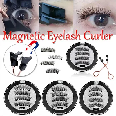 $5.85 • Buy Magnetic Eyelash Set Curler Clip Quantum Kit False Eyelashes 3D Eye Lashes Tool.