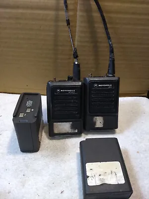 Pair Of Motorola Hand Held Radios-MTX-MTX810-Used-Fixed US Shipping • $13.99