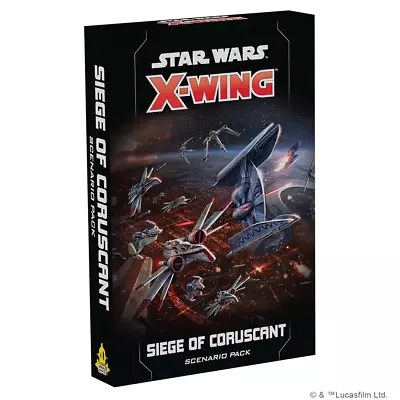 $19.99 • Buy Star Wars X-Wing 2nd Ed: Siege Of Coruscant Battle Pack