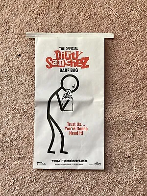 Dirty Sanchez BARF BAG Dvd Promotional Item Jackass Cky Bam Margera Viva La Bam • $30