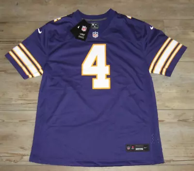 Nike Minnesota Vikings Dalvin Cook #4 Vintage Style Home Jersey $90 Youth XL • $14.99