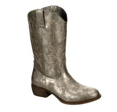 NEW Women's XAPPEAL Twain Gold Western Boots Size 6 New In The Box • $34.99