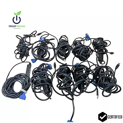 LOT OF 10 X Verifone Blue Mx USB Cable 23741-02-R Mx850 Mx860 Mx870 Mx915 Mx925 • $74.99