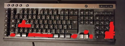 £1.49 • Buy Corsair K30 Raptor Replacement Keys / Key Caps *READ DESCRIPTION BEFORE BUYING*