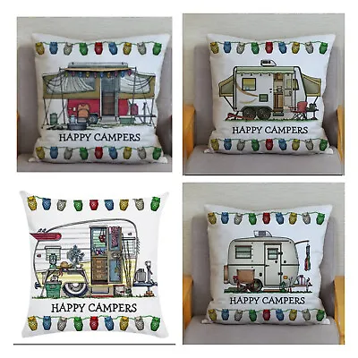 Camping Cushion Covers NEW 45cm X 45cm Caravan  Camper. AUSSIE SELLER • $11.99