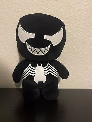 Venom Marvel Spiderman Plush Universal Studios Black White Detail Stuffed Toy • $8.50