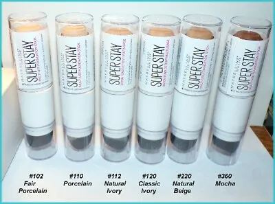 NEW Maybelline SUPER STAY Multi-Use Foundation Stick  U CHOOSE  Free Ship + Gift • $7.95