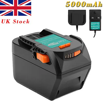 £46.89 • Buy For AEG BSB18G BUS18X BST18 BSB18STX BHO18 BSB18 5AH 18V Li-ion Battery/Charger 