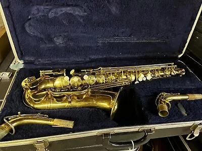 Prelude AS700 Alto Saxophone By Conn Selmer Two Necks W Case • $449.99