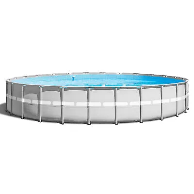 $1048.12 • Buy Intex 26' X 52  Ultra Frame Above Ground Pool Set With Pump And Ladder (Used)
