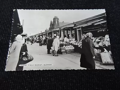 Tommy Field Market Oldham Postcard Lancashire - 86077 • £3