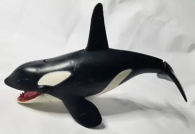 Chap Mei Toys R Us Orca Killer Whale Action Figure Toy  Moving Jaw Chomping 11  • $11.99