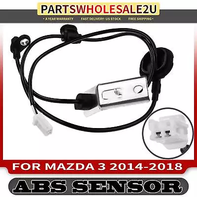 Rear Left Or Right ABS Wheel Speed Sensor For Mazda 3 2014-2018 L4 2.0L L4 2.5L • $14.59