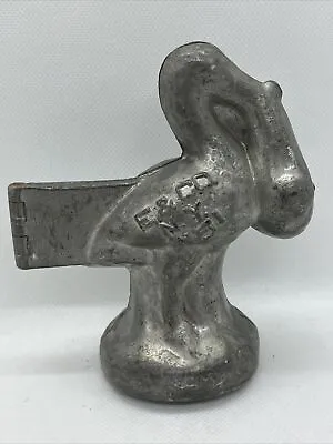 Eppelsheimer E & Co NY Mold Antique Pewter Ice Cream Chocolate 1151 Stork Baby • $39.95