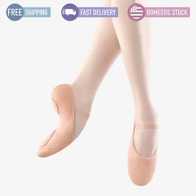 Ballet Shoes Leather Split Sole - Pink - Women - Neo Hybrid S0259L • $12.50