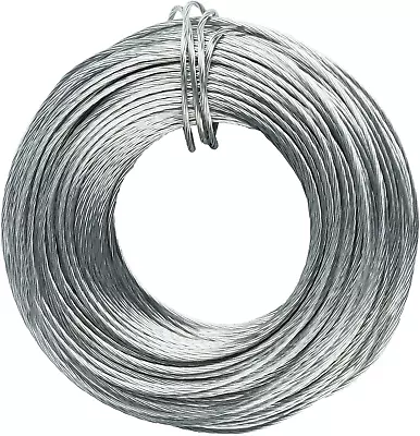 50Ft Picture Hanging Wire For Photos Picture Wire For Mirrors Clock Art Work • $11.97