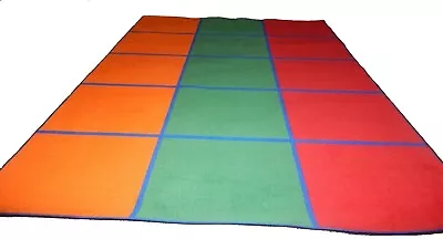 Educational Rug For Schools -Day Care -Kids Room  6'6  X 8' Area Rug • $145