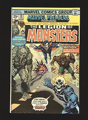 Marvel Premiere # 28 - 1st Legion Of Monsters Fine+ Cond. • $53