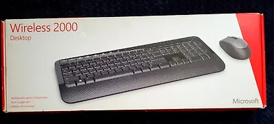 Microsoft Wireless Keyboard 2000 & USB Combo Original Box READ DESCRIPTION  • $12.99