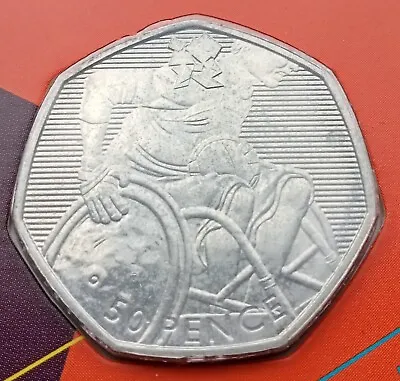 Olympic 50p BUNC Wheelchair Rugby • £4.99