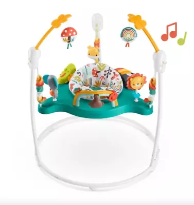 Fisher-Price Whimsical Forest Jumperoo Activity Centre Fun Music Lights Sounds • $185