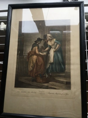 £30 • Buy Antique Print Colour Engraving, Cries Of London, New 'Mackrel, New Mackrel'