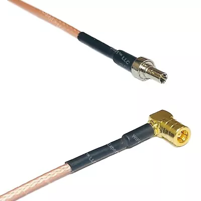 RG316 CRC9 Male To SMB FEMALE ANGLE RF Cable Rapid-SHIP LOT • $9.24