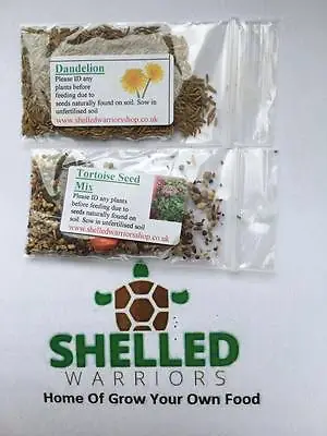 SW 1000 Dandelion Seed & 1000 Plant/Flower Mix Tortoise • £4.25