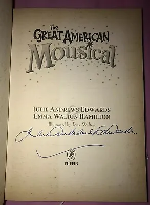 $184.65 • Buy Julie Andrews Signed The Great American Book Rare Full Signature Mary Poppins