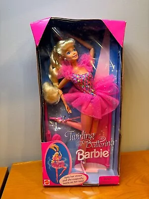 Vintage 1995 Twirling Ballerina Barbie Doll # 15086 Mattel New In Original Box • $19