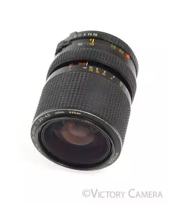 Minolta MD 28-85mm F3.5-4.5 Zoom Lens -Clean- • $49.95