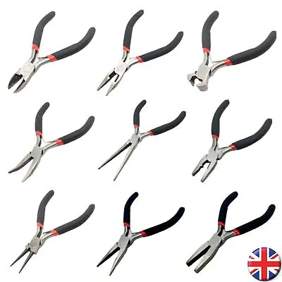 £12.49 • Buy Jewellery Making Pliers & Wire Cutters: Round/Bent/Needle/Chain Nose Craft Tools