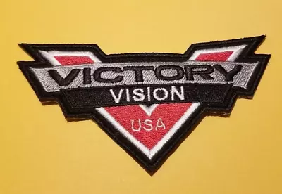 VISION Victory Motorcycles USA Embroidered Patch * • $7.65