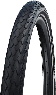 Schwalbe Green Marathon Tire - 700 X 32 Clincher Wire Black/Reflective • $43.22