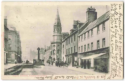 Main Street Campbeltown Argyll - To Rendell - Frome - 1903 Postcard S23 • £5.45