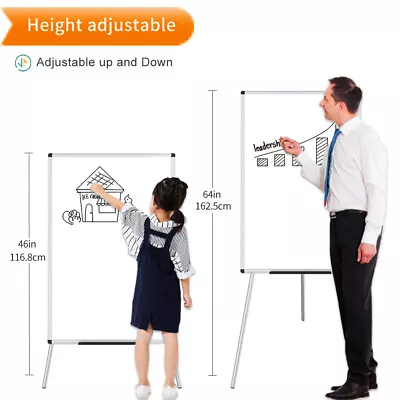 Easel Whiteboard Magnetic Portable Dry Erase 36 X 24 Tripod Height Adjustable • $66.40