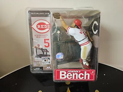 McFarlane Johnny Bench Cincinnati Reds Cooperstown Collection Series 4 • $34.99