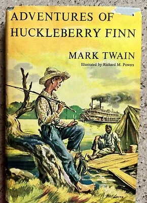 The Adventures Of Huckleberry Finn Vintage Hardback Illustrated   • $11.50