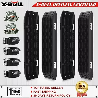 X-BULL Recovery Tracks 10T Sand Trucks Mud Snow 4WD Accessories 2Pair 4x4 Gen2.0 • $139.90