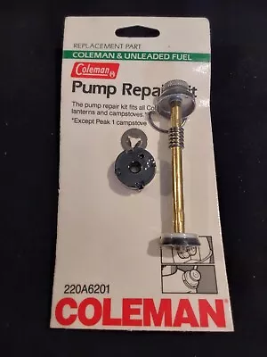 Coleman Lantern Pump Repair Kit 220A6201 Genuine NEW SEALED Old Stock. • $17.99