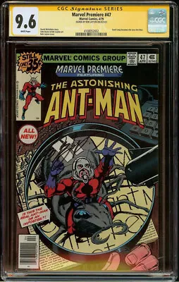 Marvel Premiere #47 CGC 9.6 Signature Series BOB LAYTON Scott Lang Becom Ant-Man • $349.95