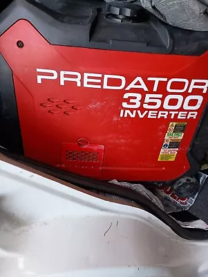 Predator 3500 Watt Super Quiet Inverter Generator • $600