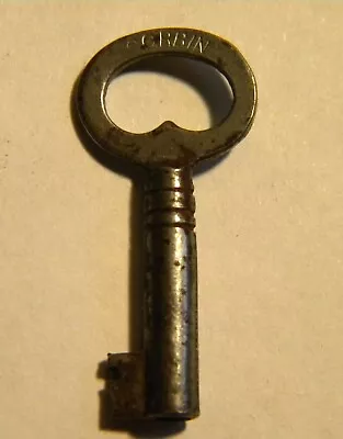 Vintage Corbin Open Barrel Cabinet Skeleton Key 1.25  Marked Pat'd. 87 • $4.99