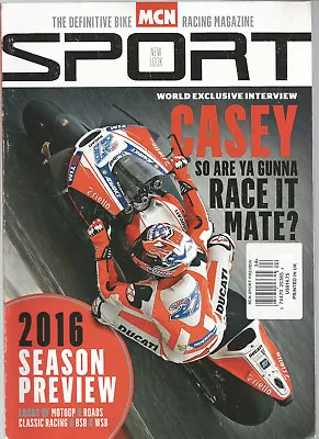 Mcn Sport The Definitive Bike Racing Magazine Season Preview 2016 • £18.46