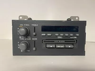 1994-1997 CHEVY S-10 S10 GMC Jimmy AM/FM/Cassette Radio Delco Model 16169165 OEM • $50