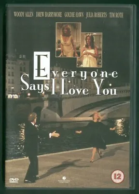 £3.99 • Buy EVERYONE SAYS I LOVE YOU Woody Allen Drew Barrymore Goldie Hawn DVD 1996